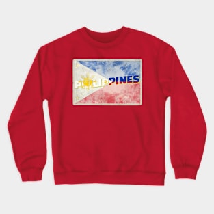 Philippines vintage style retro souvenir Crewneck Sweatshirt